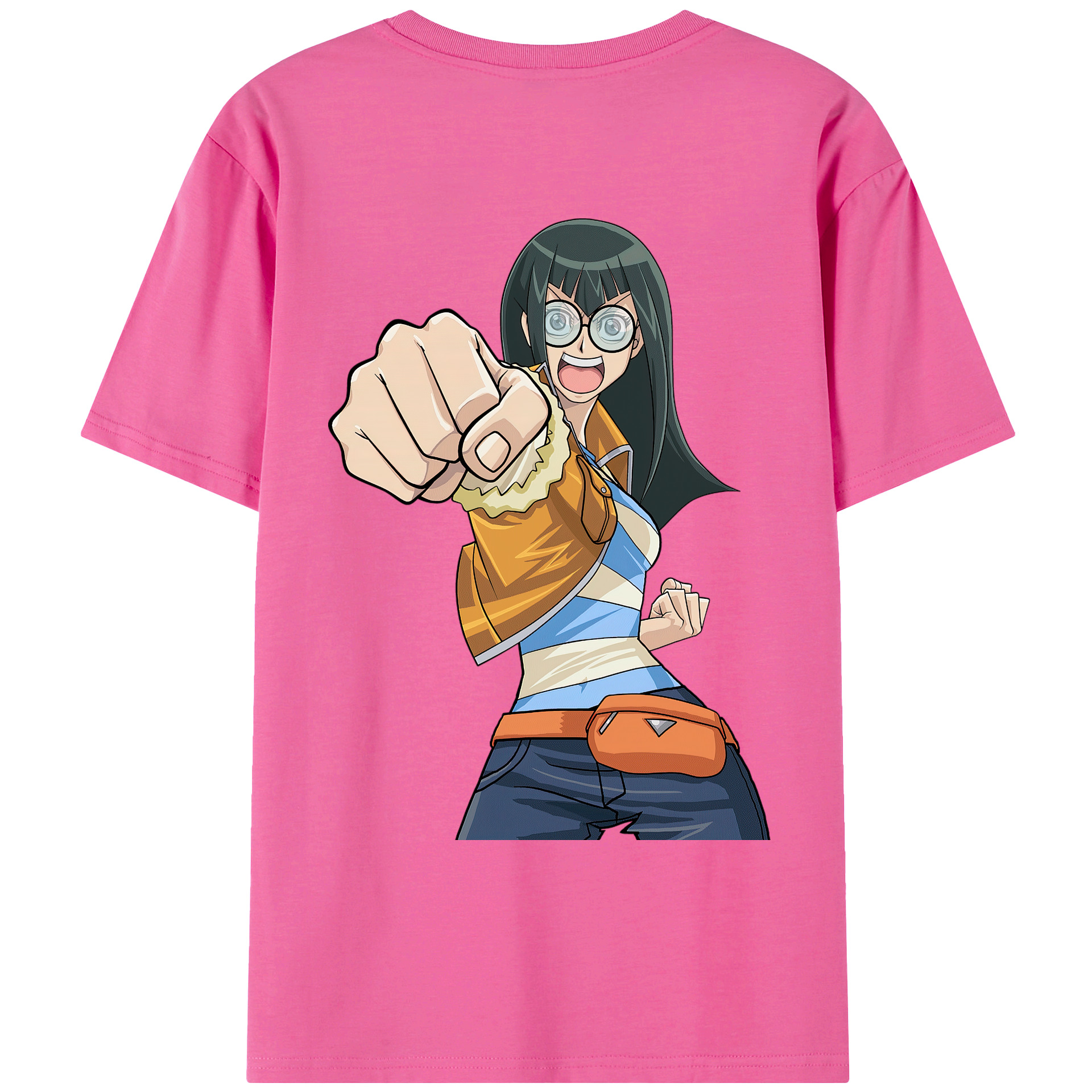 （画像用） 遊☆戯☆王 Yu-Gi-Oh! レディース半袖Tシャツ(バックプリント)